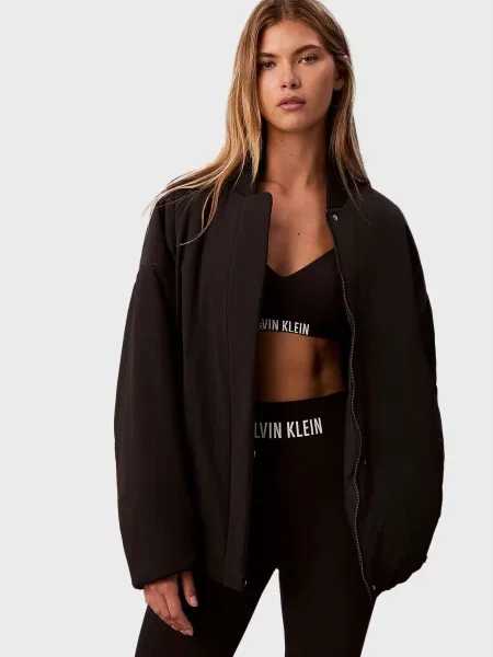 Утеплений бомбер Calvin Klein чорний