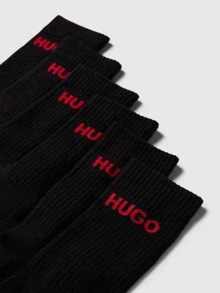 Skarpety długie HUGO czarne