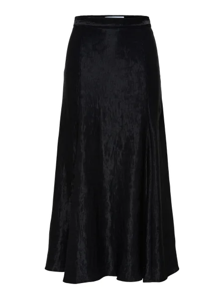 SELECTED FEMME Fustă MADINA' negru