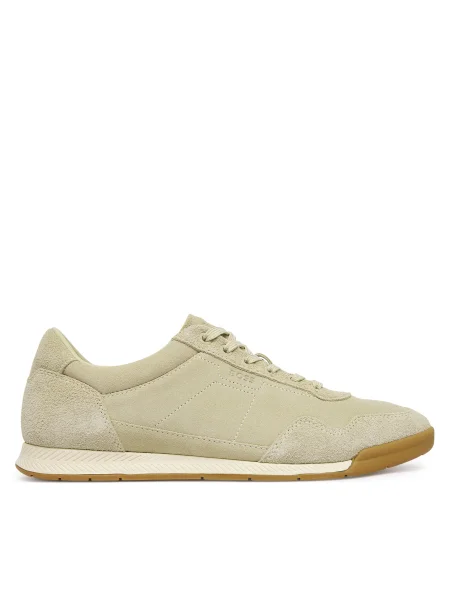 BOSS sneakers din piele întoarsă Nitan bej