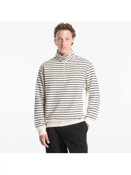 Sweatshirt Calvin Klein Jeans Ls Ez Strip Premium Terry Quarter Zip Tofu M