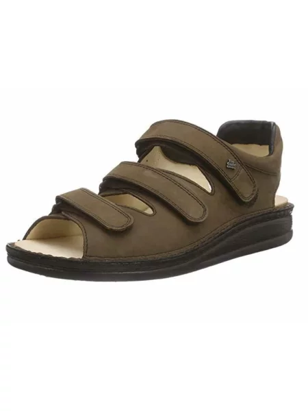 Sandały Finn Comfort skórzane brązowe