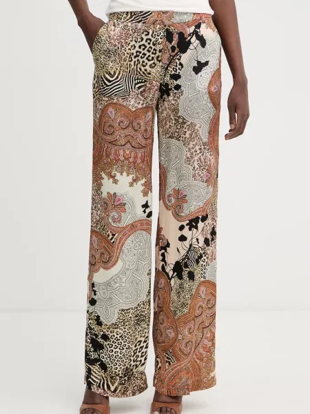 Marciano by Guess spodnie z GISELLE beżowe