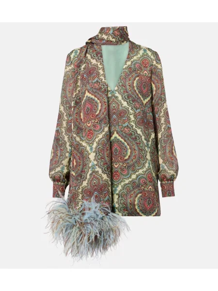 Jedwabny top Valentino