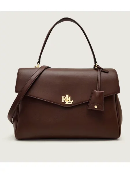 Geantă Lauren Ralph Lauren maro