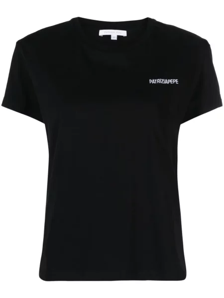 Tricou Patrizia Pepe cu imagine negru