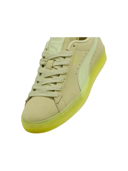 Pantofi Puma clasici din piele de căprioară verde