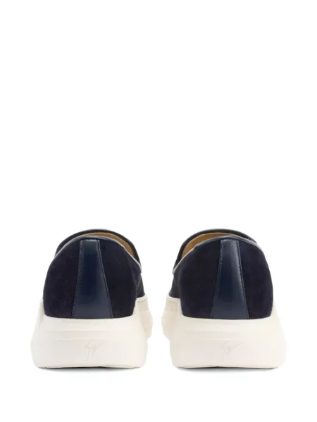 Велур лоуфъри Giuseppe Zanotti синьо