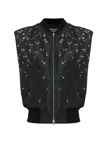 Izolat vestă Jil Sander negru