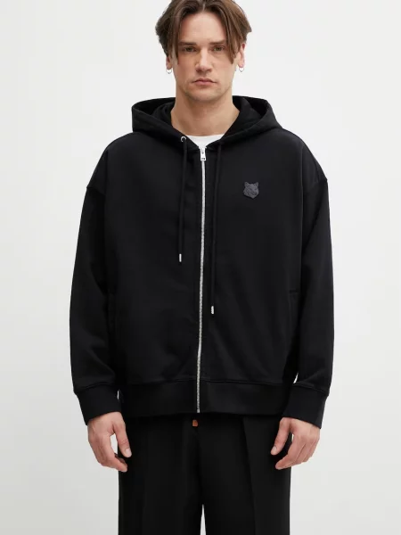 Maison Kitsuné Fox Head hanorac cu glugă din bărbătesc