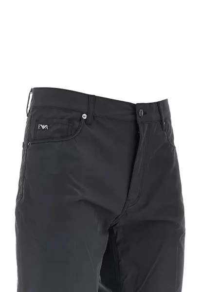 Hlače Emporio Armani siva