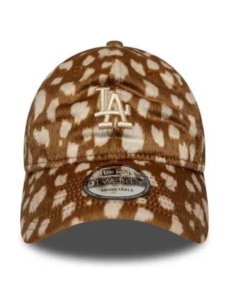 Állatmintás baseball sapka New Era nyomtatás barna
