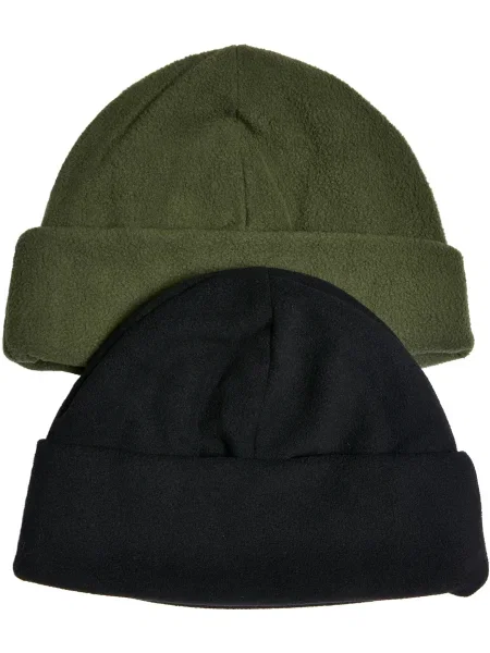 Căciulă Urban Classics din fleece negru
