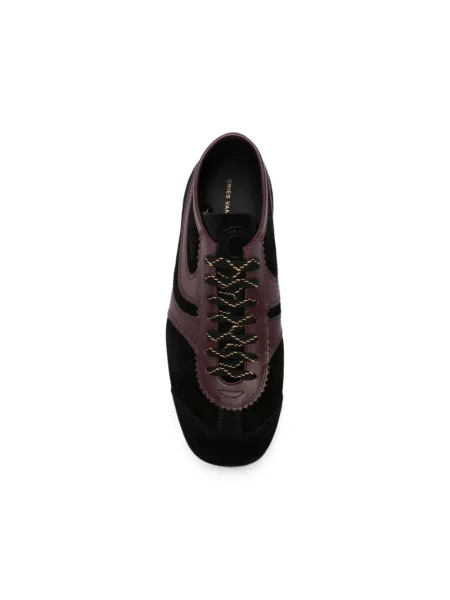 Sneakersy Dries Van Noten zamszowe czarne
