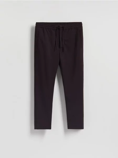 Reserved Spodnie joggery mahoniowy