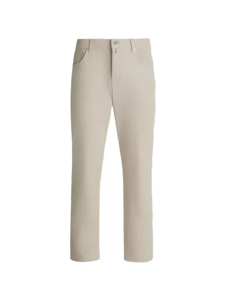 Pantaloni Kiton de catifea cord cu 5 buzunare