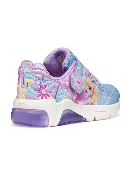 Geox Детски маратонки FADINLIGHT x Disney Princess синьо