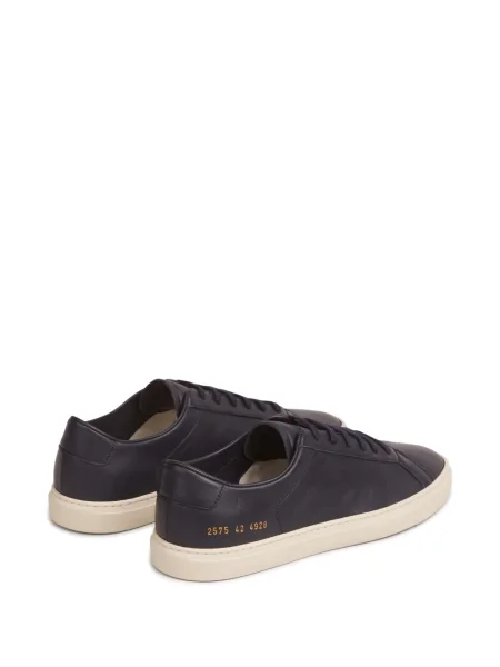 Sneakerși Common Projects cu șireturi din piele albastru
