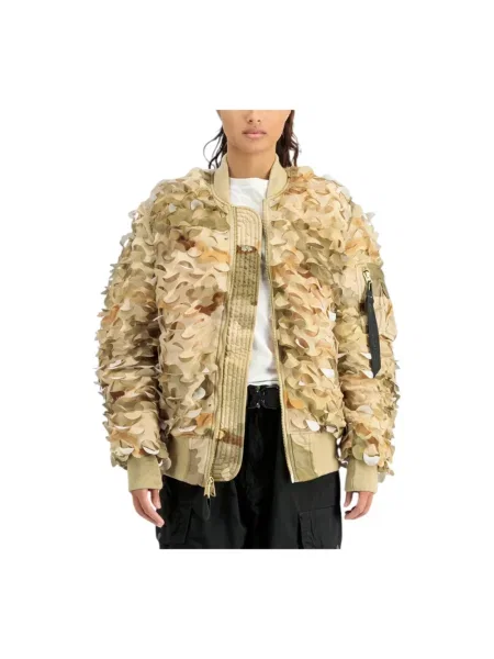 Kurtka Alpha Industries beżowa