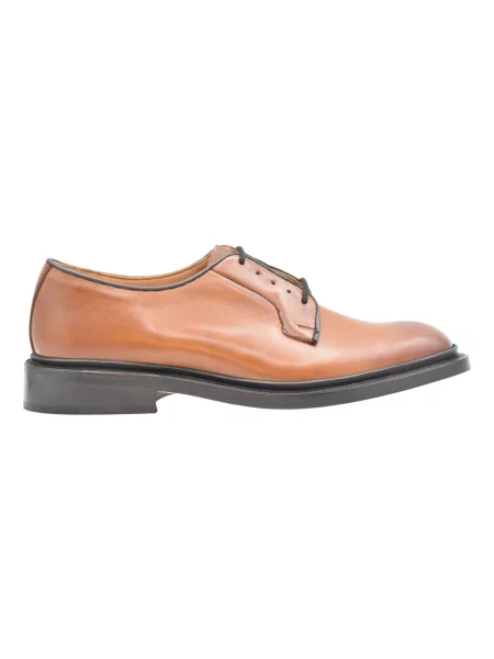 Derby Tricker's skórzany brązowy