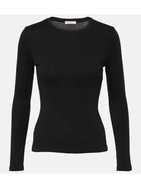 Tricou Nili Lotan din jerseu negru