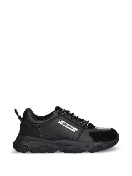 Sneakerși Just Cavalli chunky negru