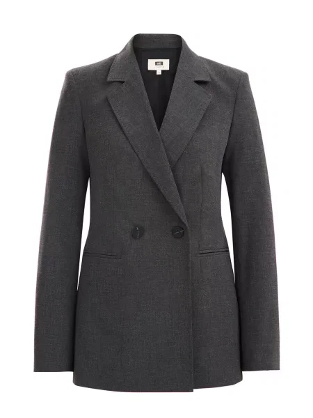 WE Fashion Sacou închis gri