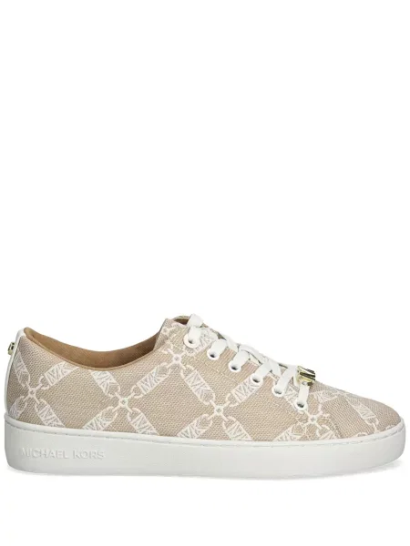 Raštuotas tinklinis maudymosi kostiumėlis Michael Michael Kors leopardinis violetinė