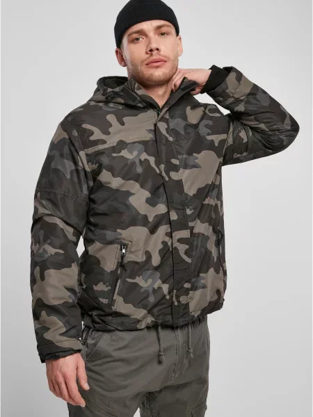 Vetrovka Brandit siva