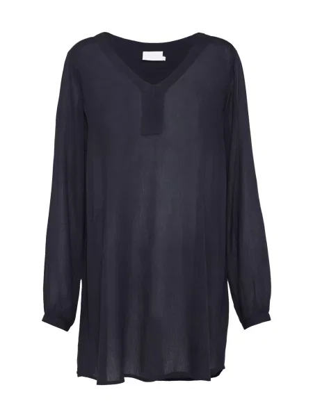 KAFFE CURVE Tunika Amber noćno plava