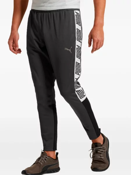 Pantaloni Puma alergare cu autograf negru