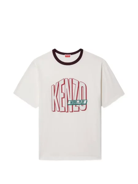 Koszulka Kenzo biznesowa biała