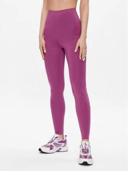 Tajice Calvin Klein Performance ljubičasta