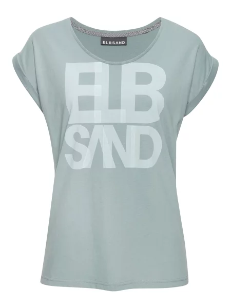 Elbsand Tricou mentă / pastel verde