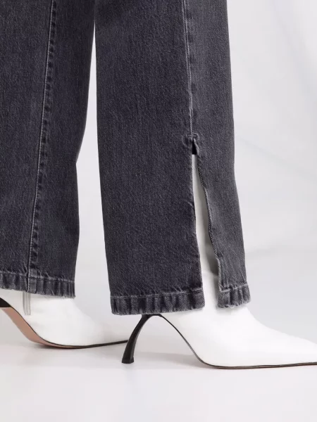 Blugi drepți Off-white alb