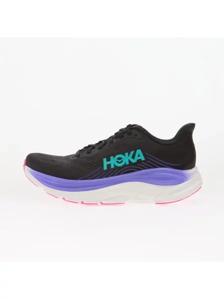 Sneakers Hoka® W Clifton 11 Black/ Neon Nebula EUR 37 negru
