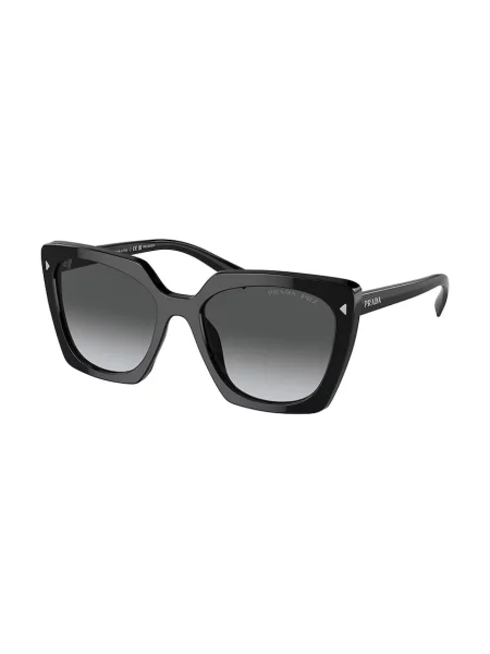 Prada ochelari de soare pătrați pentru femei negru
