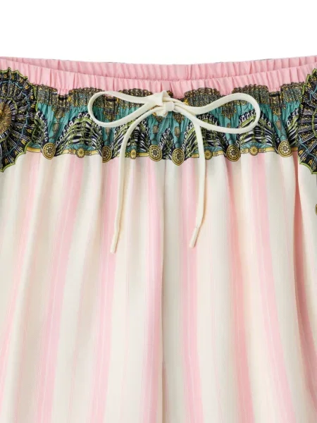 Pantaloni Versace de mătase