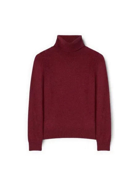 Lniany golf Motivi czerwony