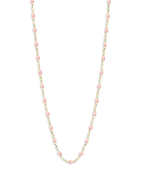 Класическо колие Gigi Clozeau жълто