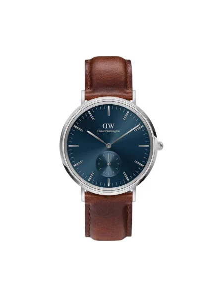 Daniel Wellington zegarek brązowy szary
