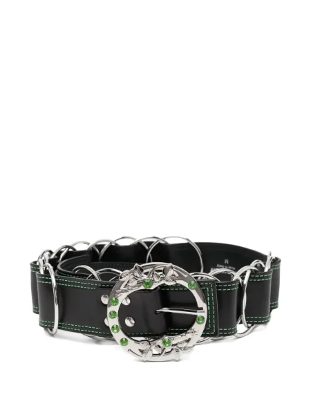 Pasek Chopova Lowena z kryształkami czarny