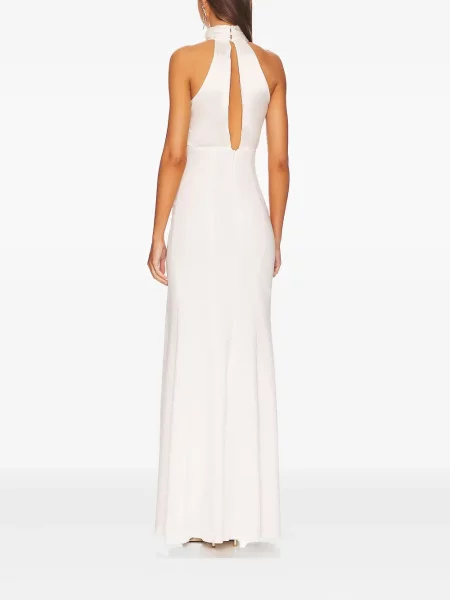 Rochie maxi Cinq A Sept de costum alb