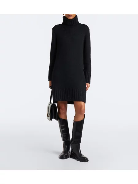 Heláncă Moncler de lână negru