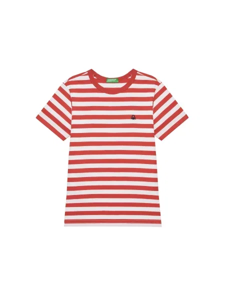 United Colors Of Benetton Majica Regular Fit rdeča