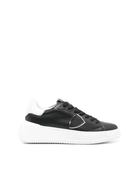 Buty do tenisa Philippe Model skórzane do tenisa czarne
