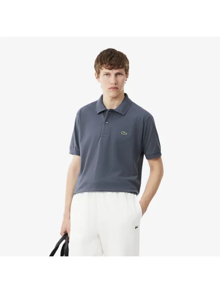 Lacoste Koszulka Polo Classic Fit szara