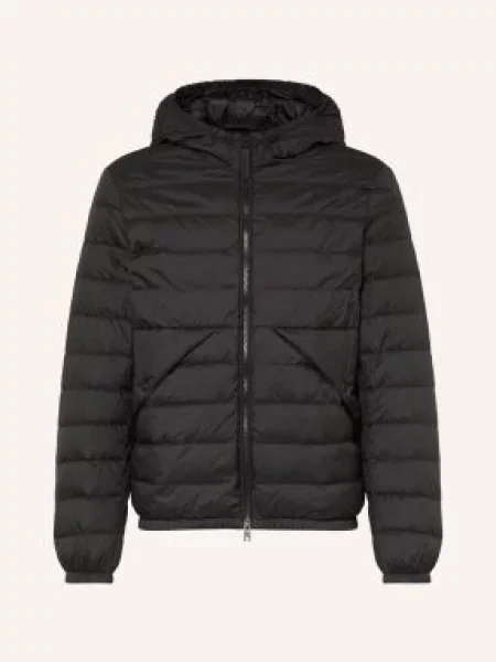 Woolrich Péřové Bundy černá