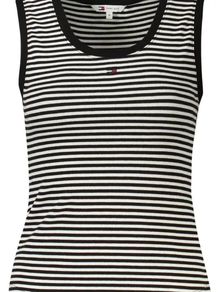 Maiou Tommy Hilfiger cu dungi negru