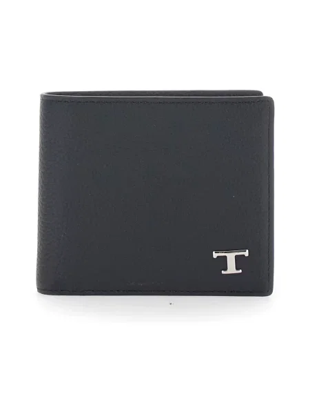 Portfel Tod's z logo czarny